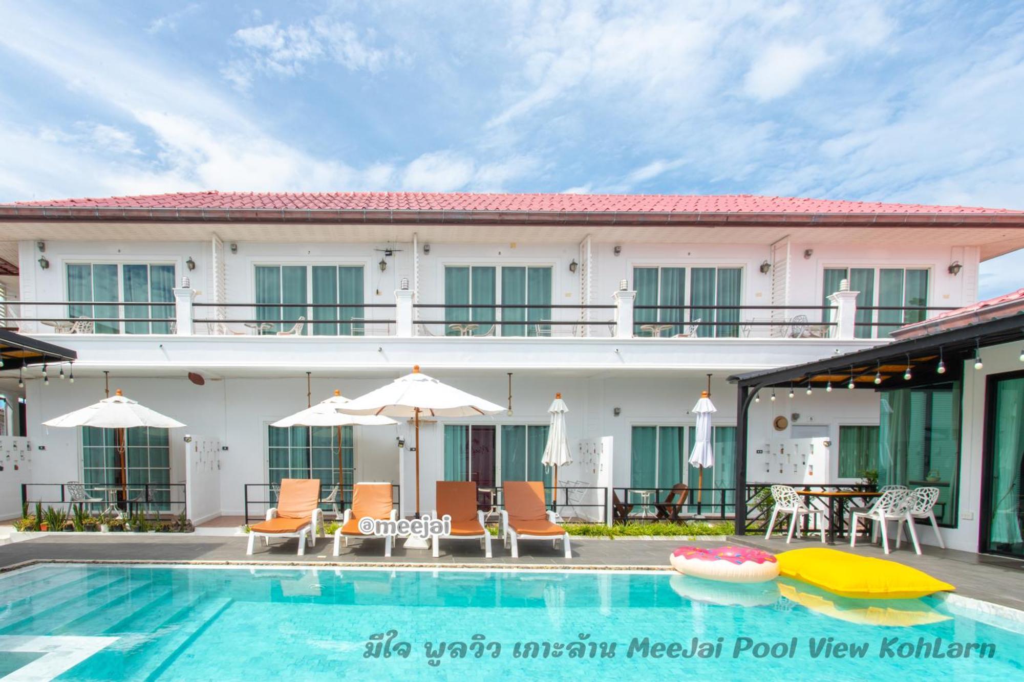มีใจ พูลวิว เกาะล้าน Meejai Pool View Kohlarn Hotel Luaran gambar