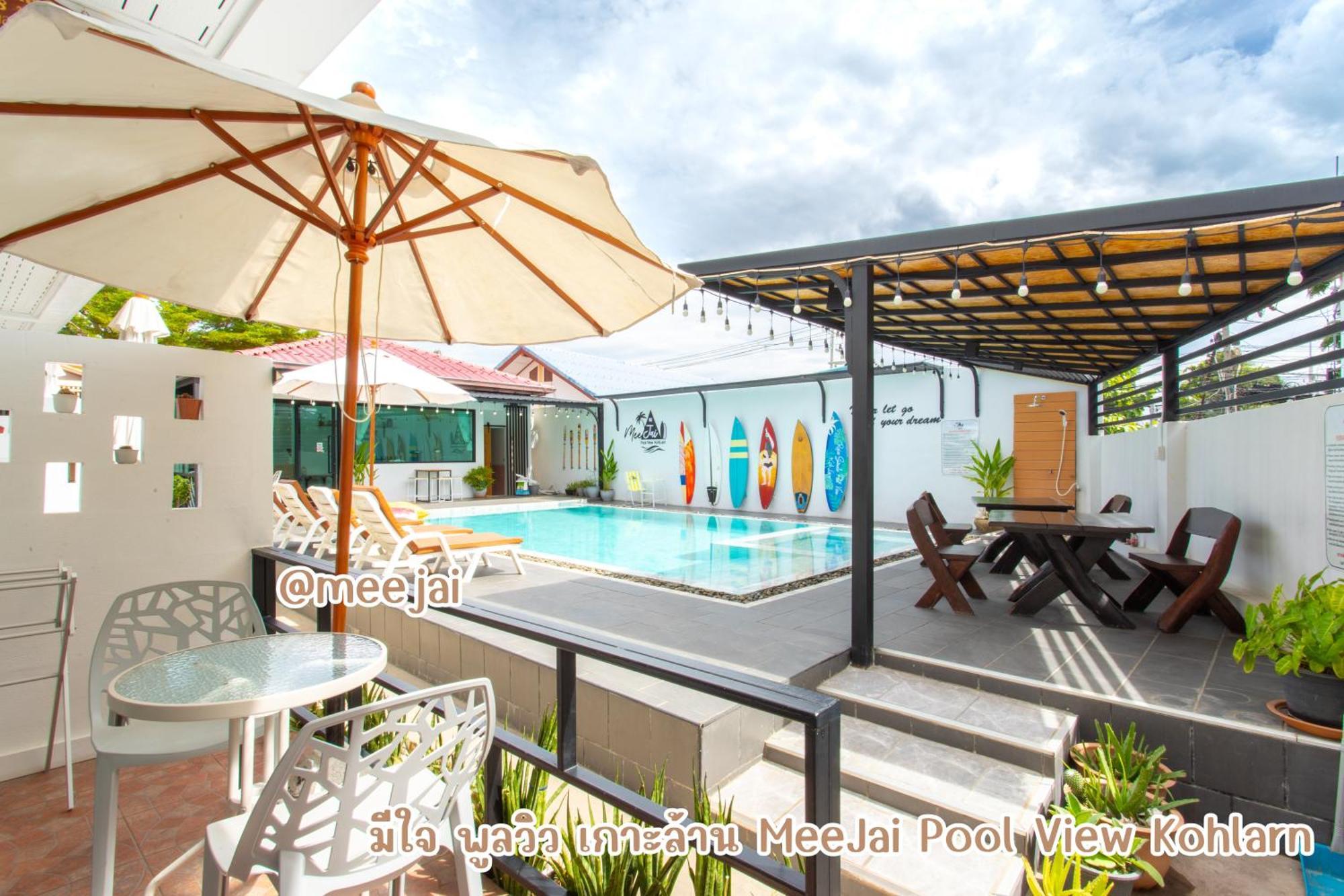 มีใจ พูลวิว เกาะล้าน Meejai Pool View Kohlarn Hotel Luaran gambar